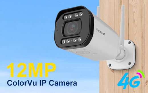 JideTech BC2V-12MP4G: The Ultimate Outdoor 4G ColorVu IP Camera for Reliable Surveillance