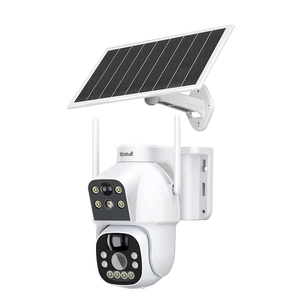 JideTech 2MP Dual Camera Solar PIR 4G PTZ Camera (S2-4G)